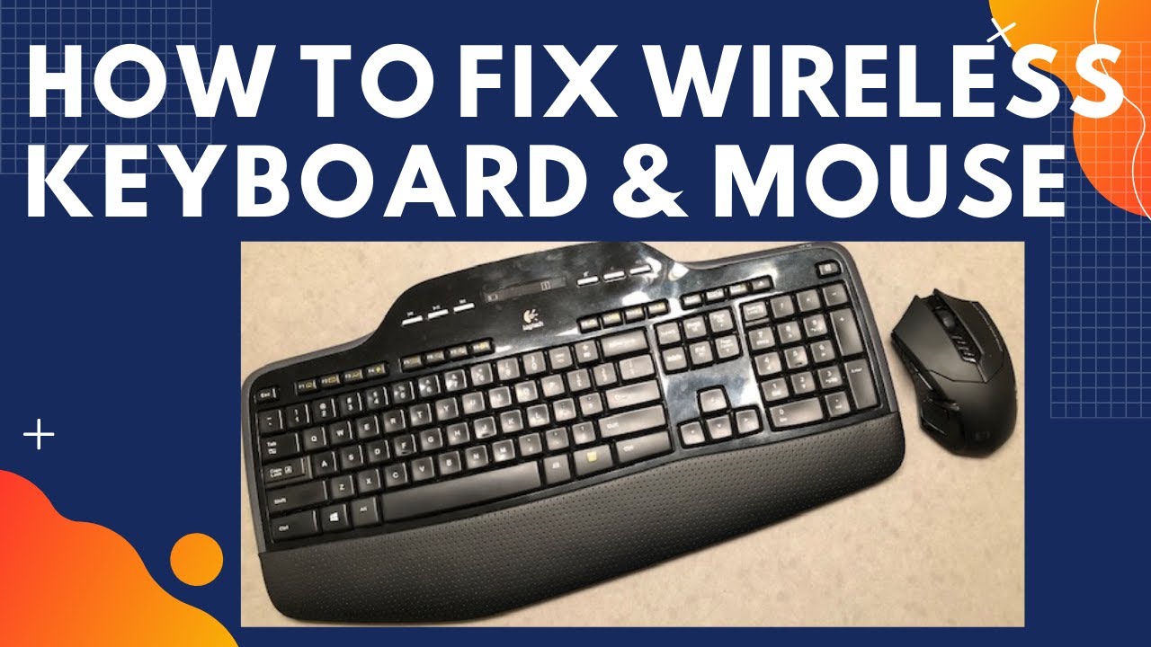 Indrømme Uhyggelig fleksibel How To Fix Wireless Keyboard and Mouse not working Windows - YouTube