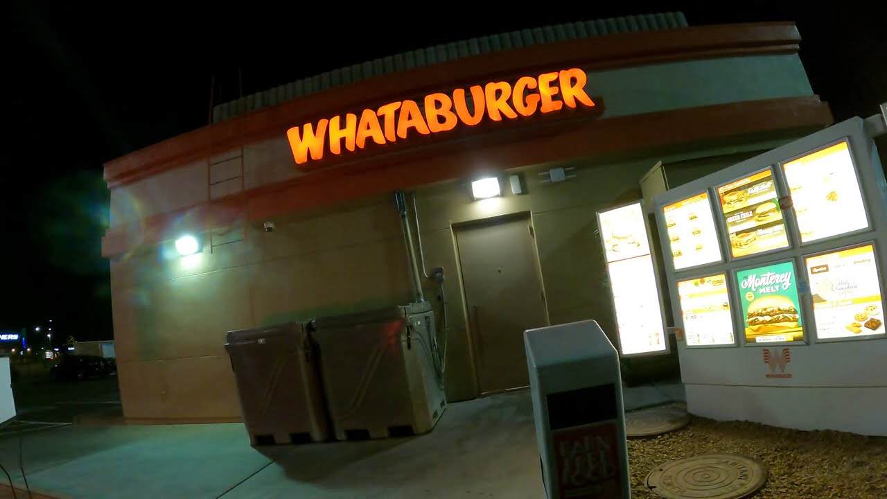Whataburger Drive-Thru, WhataWings Meal, Monterey Melt, Avondale, Arizona, 26 февраля 2025 г., GF...