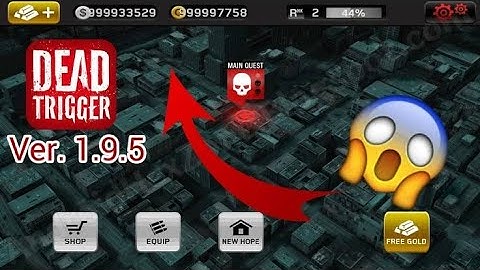 DEAD TRIGGER unlimited much money and gold hack to game guardian, game hack mod/apk.