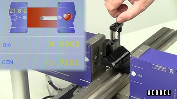 Aeroel XLS40 Laser Micrometer: vertical linearity check