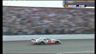 Kevin Harvick edges out Jeff Gordon Atlanta 2001.