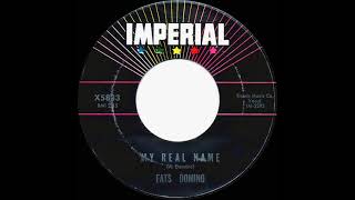 1962 Fats Domino - My Real Name