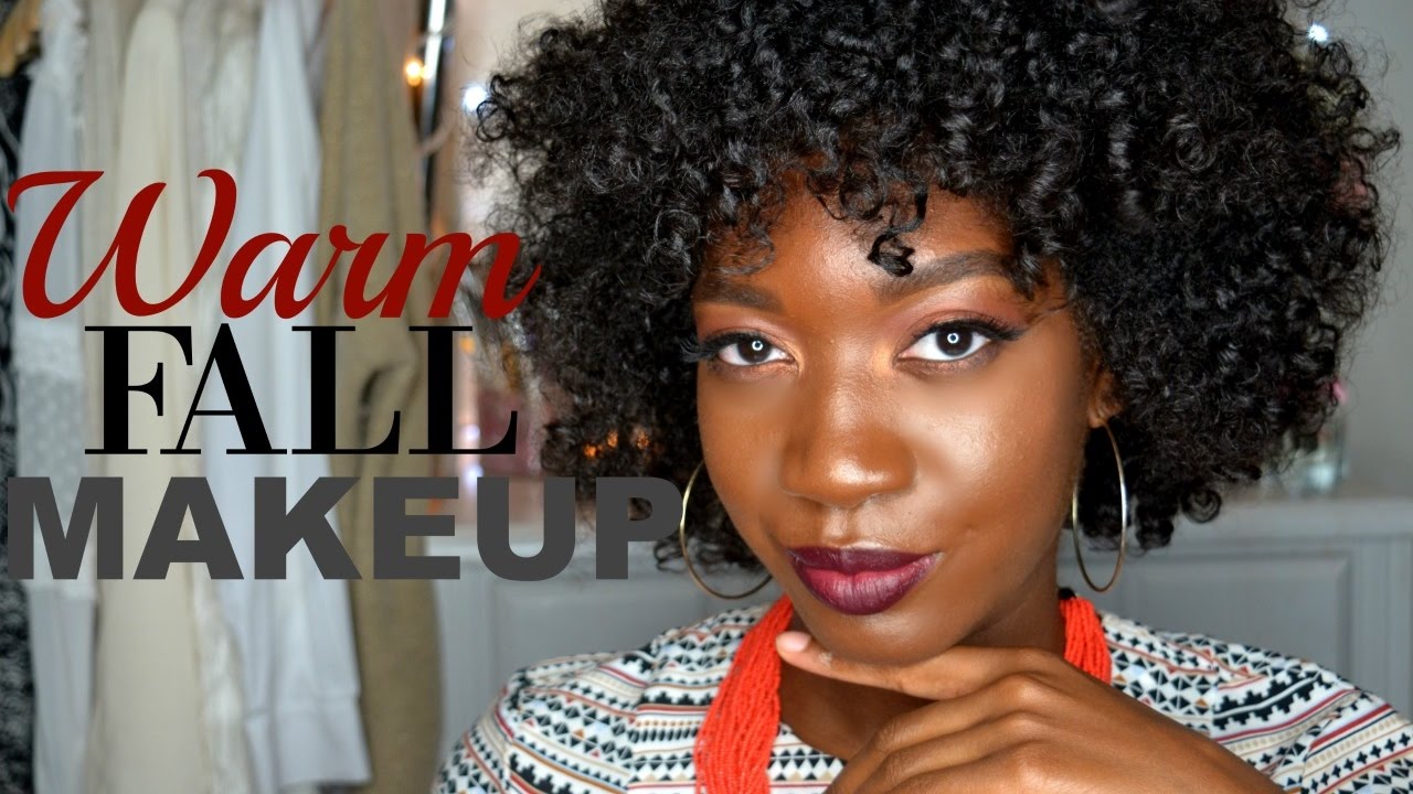 Grwm Warm Fall Makeup Tutorial 2016 Vampy Lips Fall Makeup Dark Skin Makeup For Brown Eyes