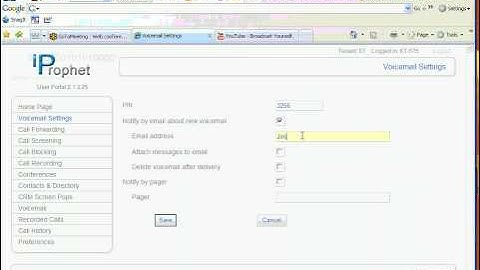 IProphet VoiceMail Training for SIP phone systems