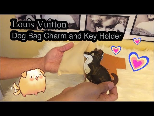 Unboxing! Louis Vuitton Dog Bag Charm & Key Holder 