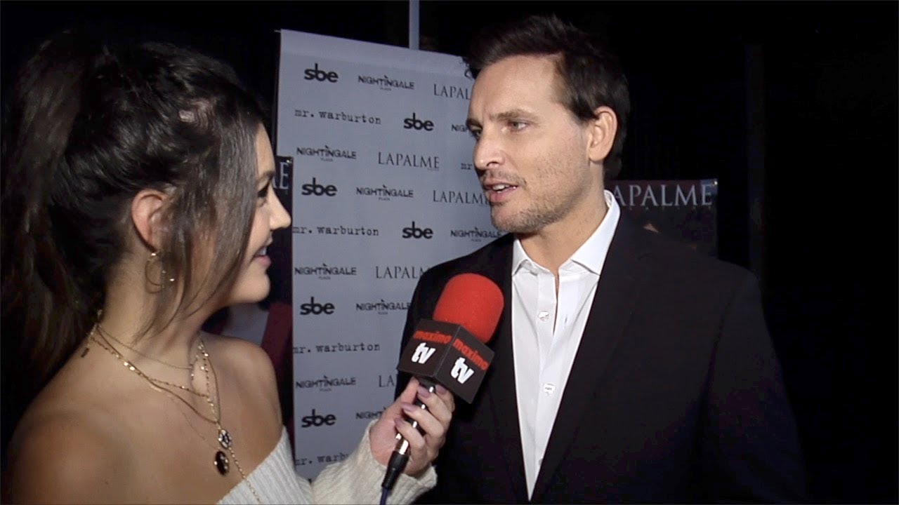 Peter Facinelli Interview 2017 LaPalme Magazine's Fall Cover Party Red Carpet