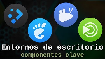 Entornos de escritorio: componentes clave [Linux]