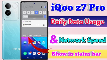 iqoo z7 pro data usage settings, iqoo z7 pro data speed setting
