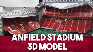 Anfield Stadium (Liverpool) 3D Model