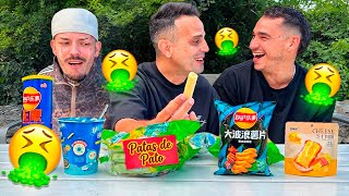 Probamos Una Bolsa de Comida China De Sabores Raros 🤢😂