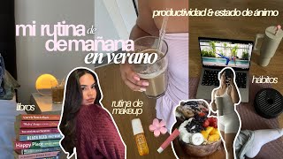Mi Rutina De Mañana En Verano Productividad, Makeup De Verano, Hábitos, Lectura, Organización