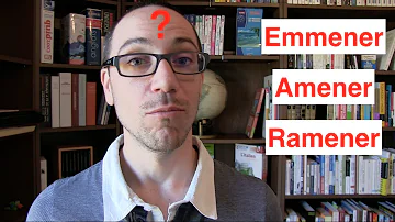 Quelle est la différence entre apporter et amener ? Quelle est la différence entre apporter et amener ?