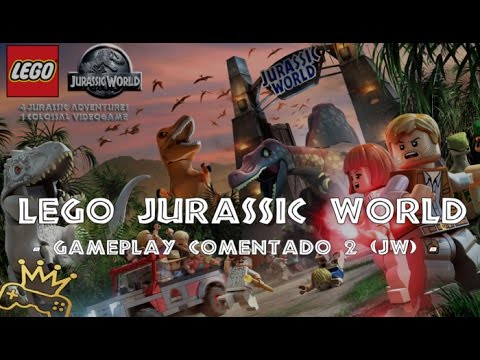 LEGO JURASSIC WORLD - GAMEPLAY COMETADO #2 - (JW) - ESPAÑOL - KYMGAMESYT - GAMEIT