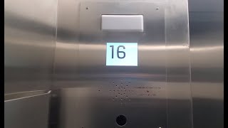 Otis (mod. by Kone) Traction Service Elevators at Fairmont Le Château Frontenac - Quebec City QC