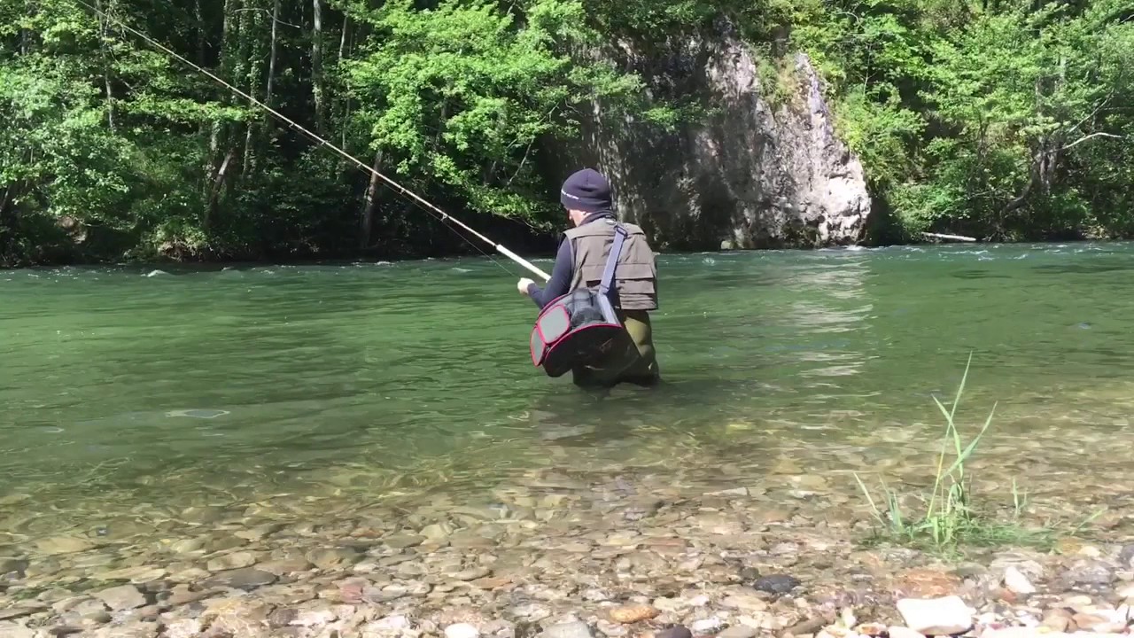 Pêche à la truite dans les du Tarn en Lozère YouTube