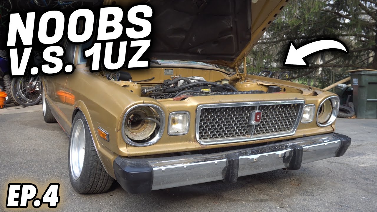 Wiring + Motor Mounts! / Tim's 1UZ MX32 Cressida / EP.4 - YouTube