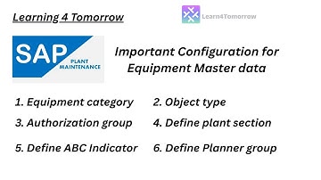 SAP EAM Configuration: Equipment Master Data | Step-by-Step Guide 🔧