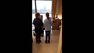 Kerstkaarten Brengen Naar Het Rusthuis