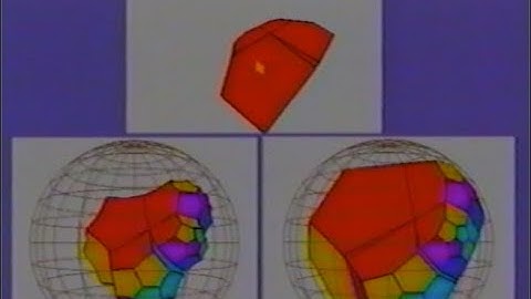 Visualizing the Invisible talk footage. Tamara Munzner & Al Marden. Weisman Art Museum, 1994.