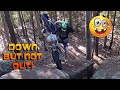 DOWN BUT NOT OUT! Yamaha WR250R, KTM. Watagan state forest Australia.