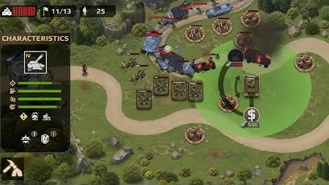 WWII Defense: RTS Army TD game | Hard  Mode | Level 14 Parallels | Android Defense Offline Gamplay
