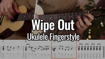 Surfaris - Wipe Out (Ukulele Fingerstyle) Slow to Fast