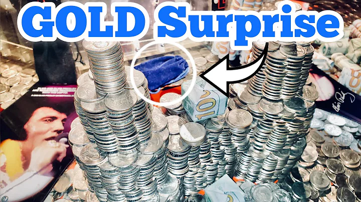 GOLD SURPRISE Inside The High Limit Coin Pusher Jackpot WON MONEY ASMR