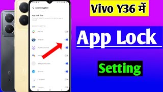 vivo y36 me app lock kaise kare | vivo y36 app lock setting | how to set app lock in vivo y36