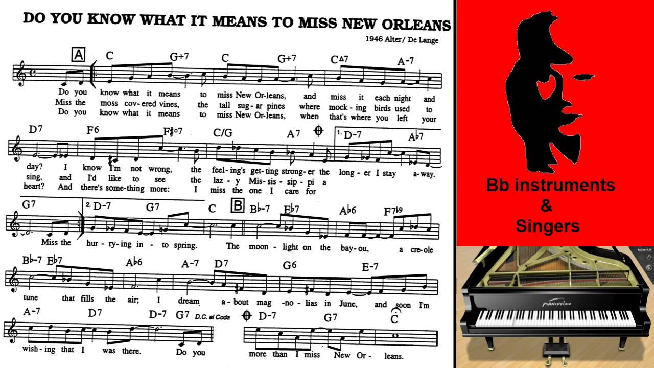 When you now you know. Do you know what it means to Miss New Orleans. Ноты what do you mean. The House in New Orleans аккорды. What do you know.