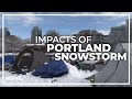 Aftermath of winter weather event in Portland image