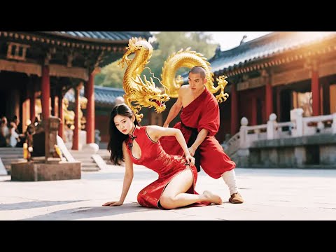 شاب فقير أتقن كف بوذا بعمر 18 هزم فتاة بالكيمونو وأصبح زعيم شاولين الأسطوري 