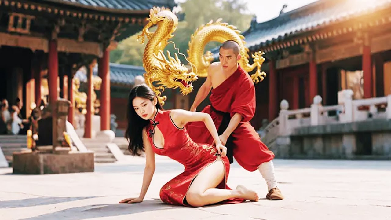 شاب فقير أتقن كف بوذا بعمر 18، هزم فتاة بالكيمونو وأصبح زعيم شاولين الأسطوري!