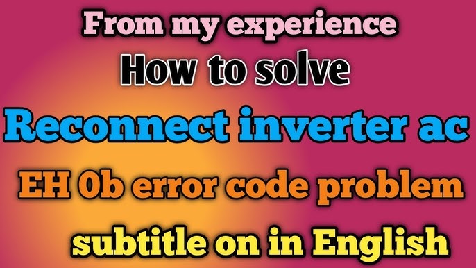 5 Ways To Troubleshooting Eh 0b Error In Reconnect 2024