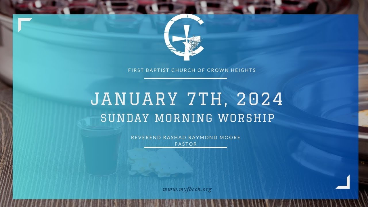 January 7th,2024Sunday Morning Worship YouTube