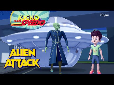 Kicko VS Alien Attack I Kicko And Super Speedo I Moral Stories In Hindi I Popular Tv Cartoon