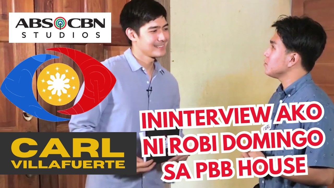 Pbb Robi Robi Domingo Interview (PBB ABS-CBN) - YouTube