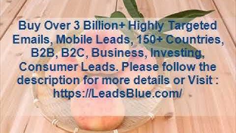 Where Can I Purchase The India Consumer Email List Database