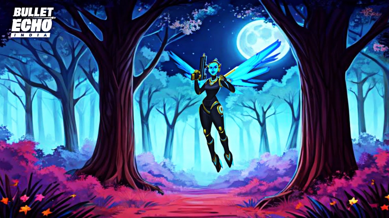 CYBER ANGLE SKIN GAMEPLAY IN BULLET ECHO INDIA