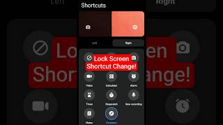 MIUI/HyperOS Lock Screen Shortcuts Kaise Change Kare #androidtips