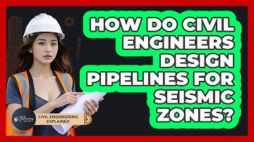How Do Civil Engineers Design Pipelines For Seismic Zones? - Civil Engineering Explained