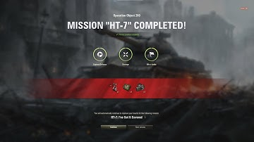 WoT - Obj.260 Missioin: HT-7 E 100