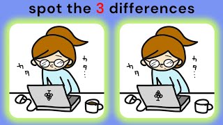 find the 3 difference |No529