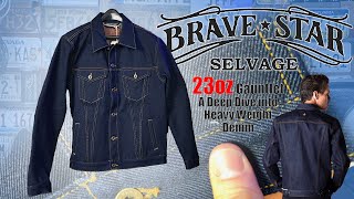 Brave Star Selvage 23 oz Gauntlet | Lets Talk About This HEAVY Weight Denim