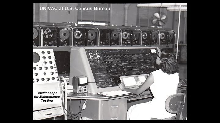 1951 UNIVAC 1 Computer Basic System Components Fir...