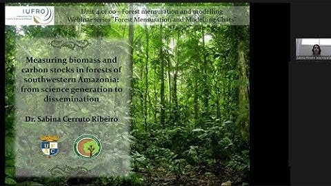 Webinar of IUFRO Research Group 4.01.00 - Forest mensuration and modelling; 28 February 2023