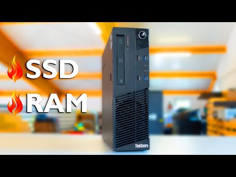 SSD Hard Drive & RAM UPGRADE on a Lenovo ThinkCentre PC