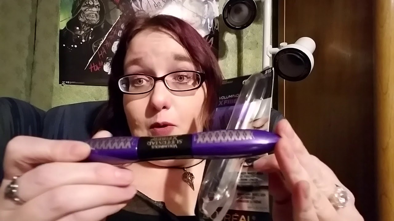 Reviewing l'oreal Paris voluminous x fiber mascara and maybeline brow precise fiber volumizer