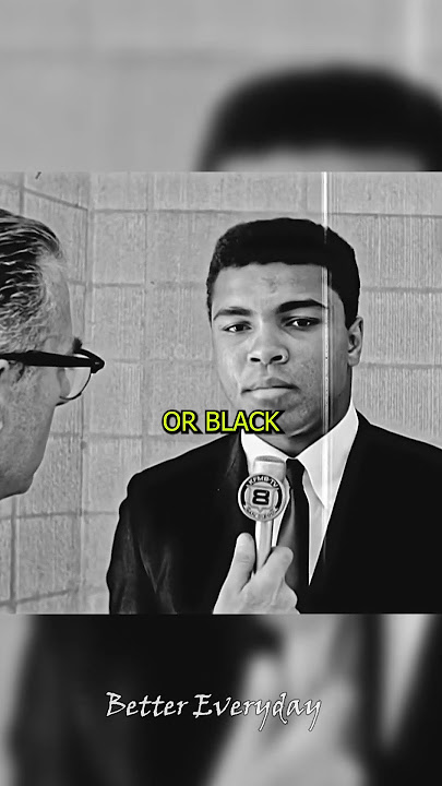 Muhammad Ali - We Are Not Black Muslims 💯