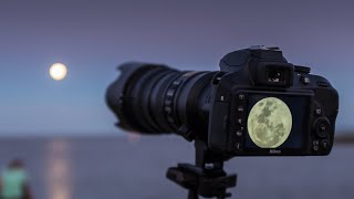 Moon Photography for beginners #shorts