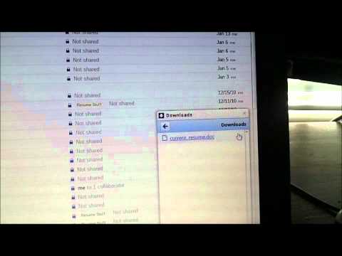 Chrome OS File System (Drag and Drop)